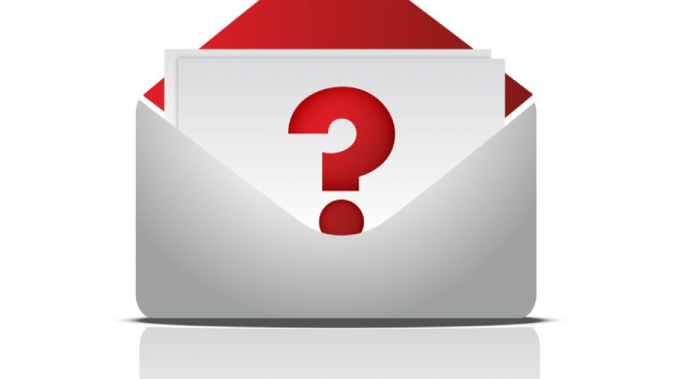 question envelope illustration design